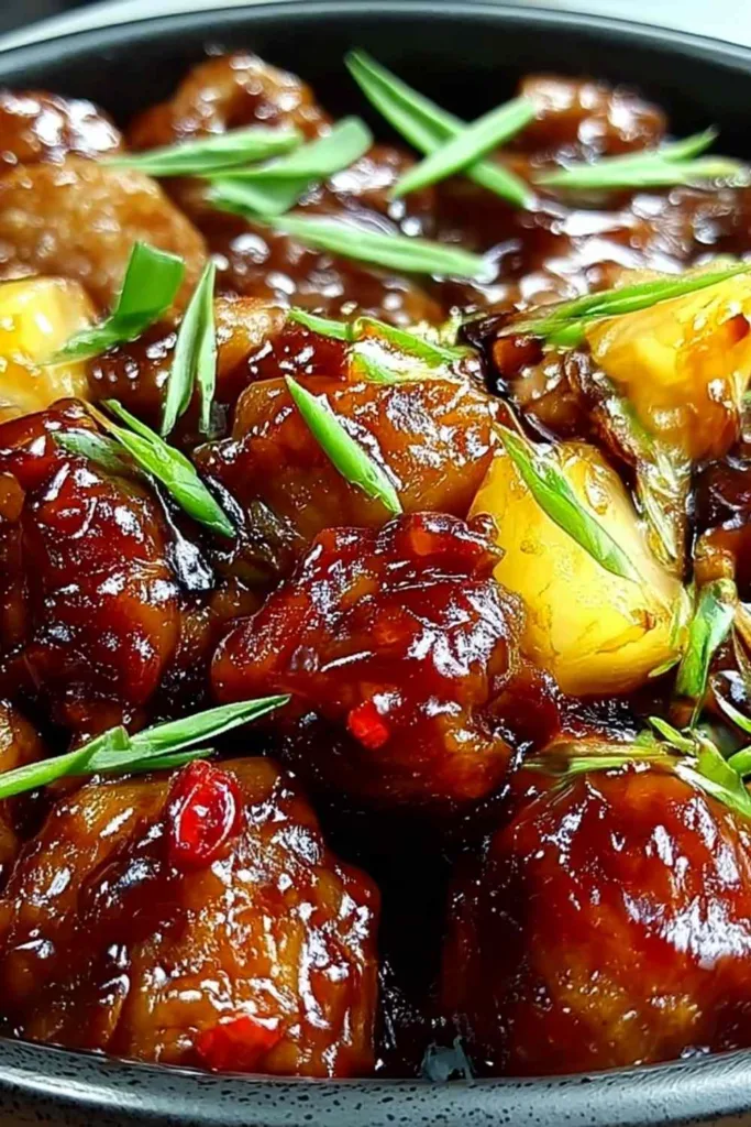 Brown Sugar Pineapple Chicken