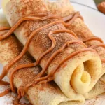 Cinnamon Roll Protein Crepes