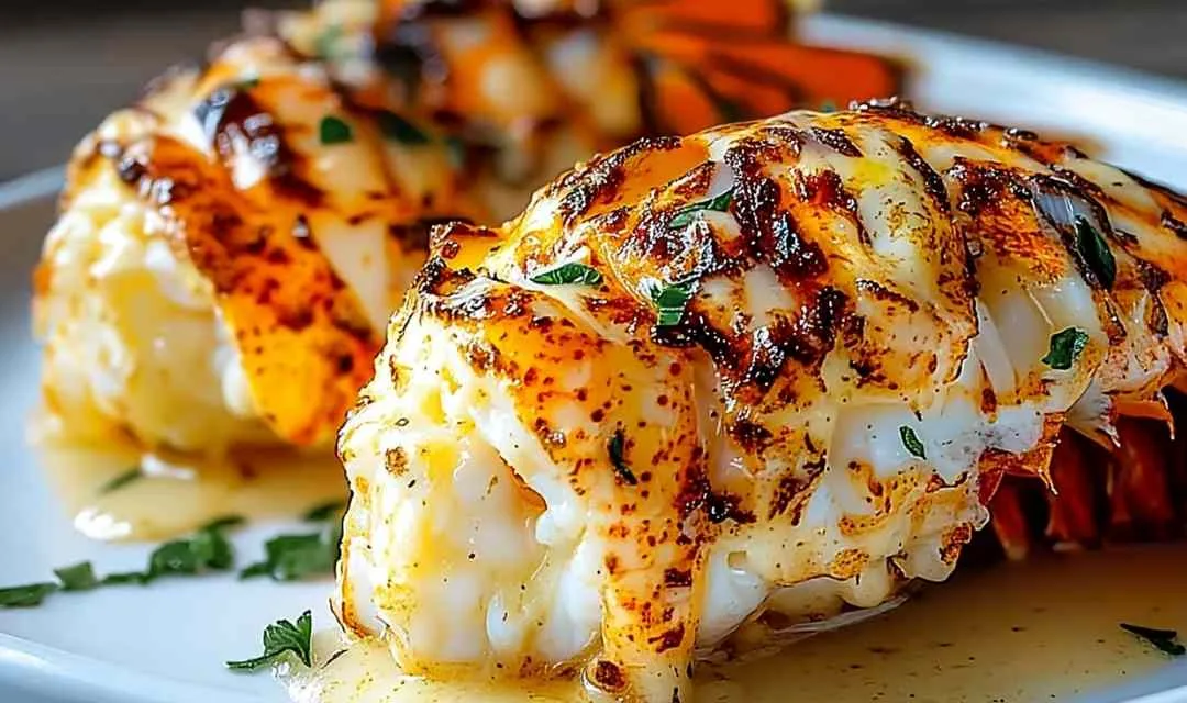 Creamy Garlic Butter Lobster Tails