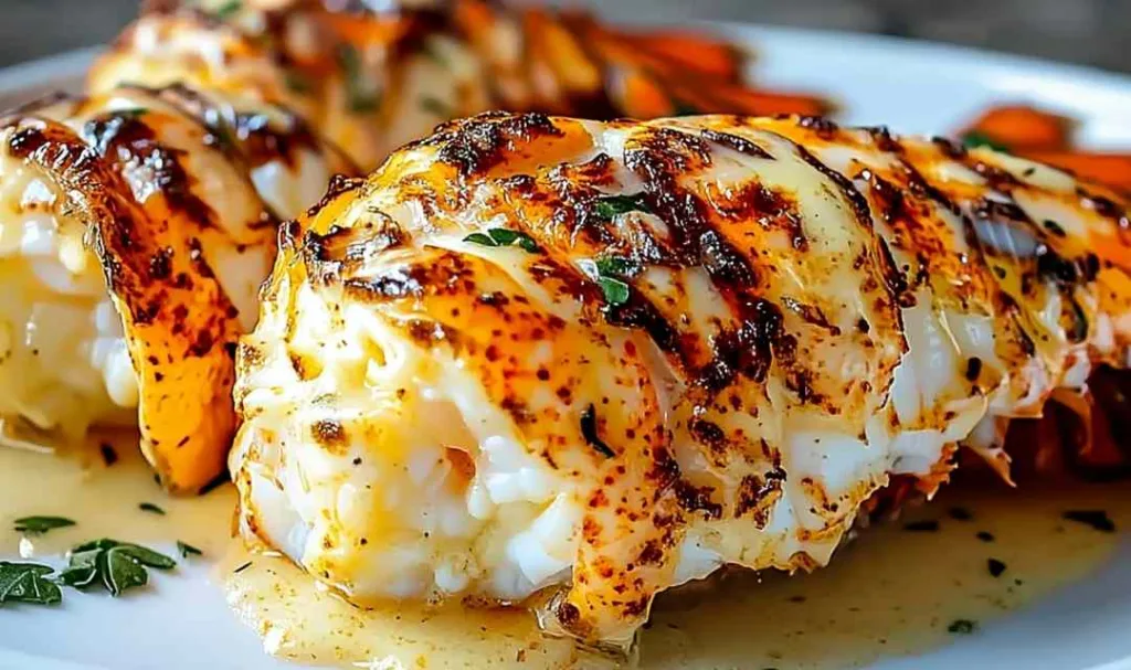 Creamy Garlic Butter Lobster Tails