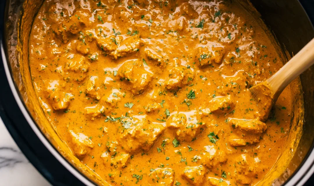 Crockpot Butter Chicken – Rich, Creamy & Totally Effortless