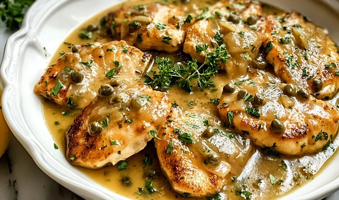 Crockpot Chicken Piccata