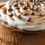 Hot Cocoa Cheesecake with Marshmallow Whipped Cream