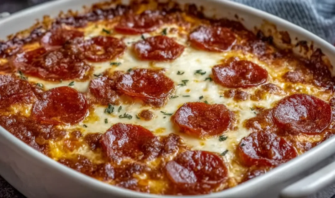 Pizza Style Cottage Cheese Bake