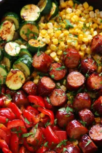 Sausage and Veggies Skillet