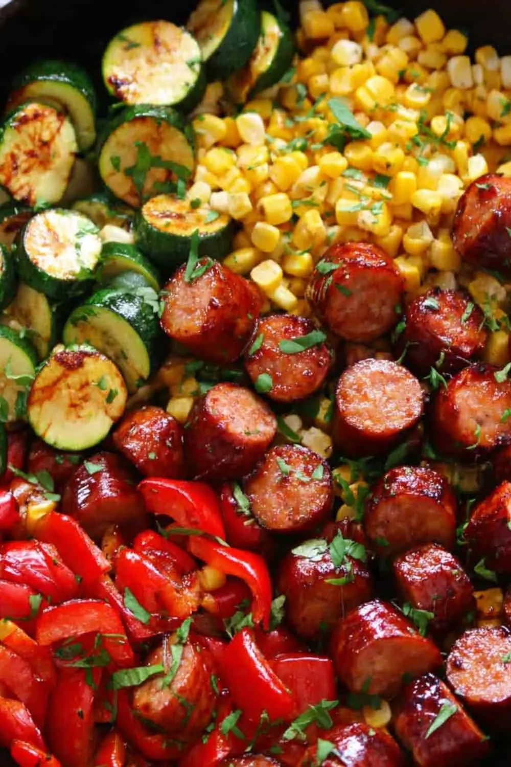 Sausage and Veggies Skillet