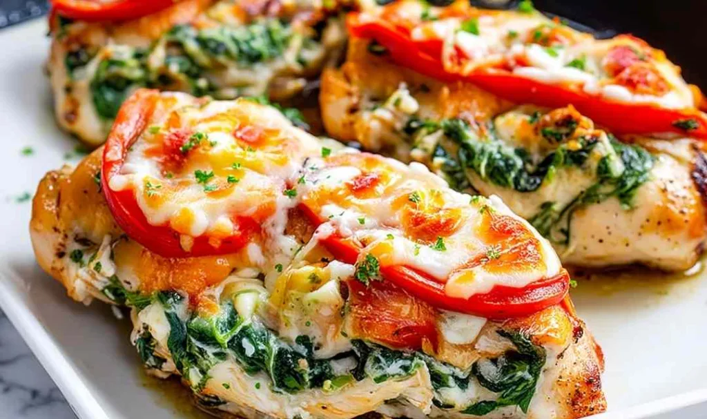 Spinach Stuffed Chicken Breast Recipe