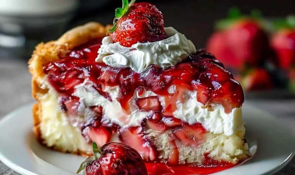 Strawberry Earthquake Cake Recipe