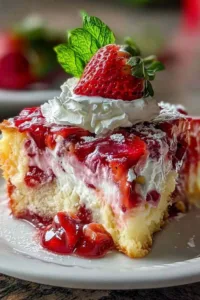Strawberry Earthquake Cake Recipe