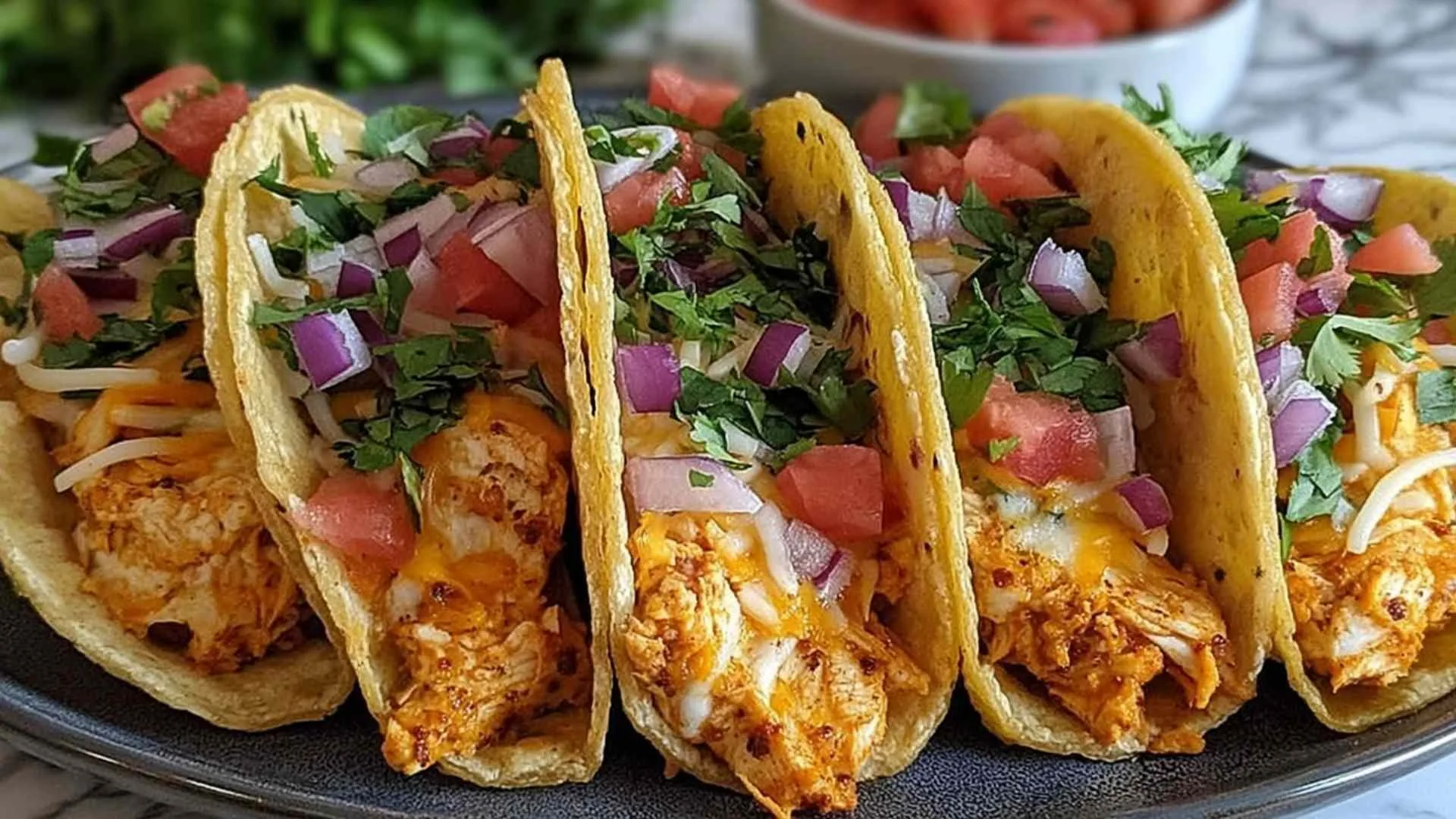 Baked Chicken Tacos