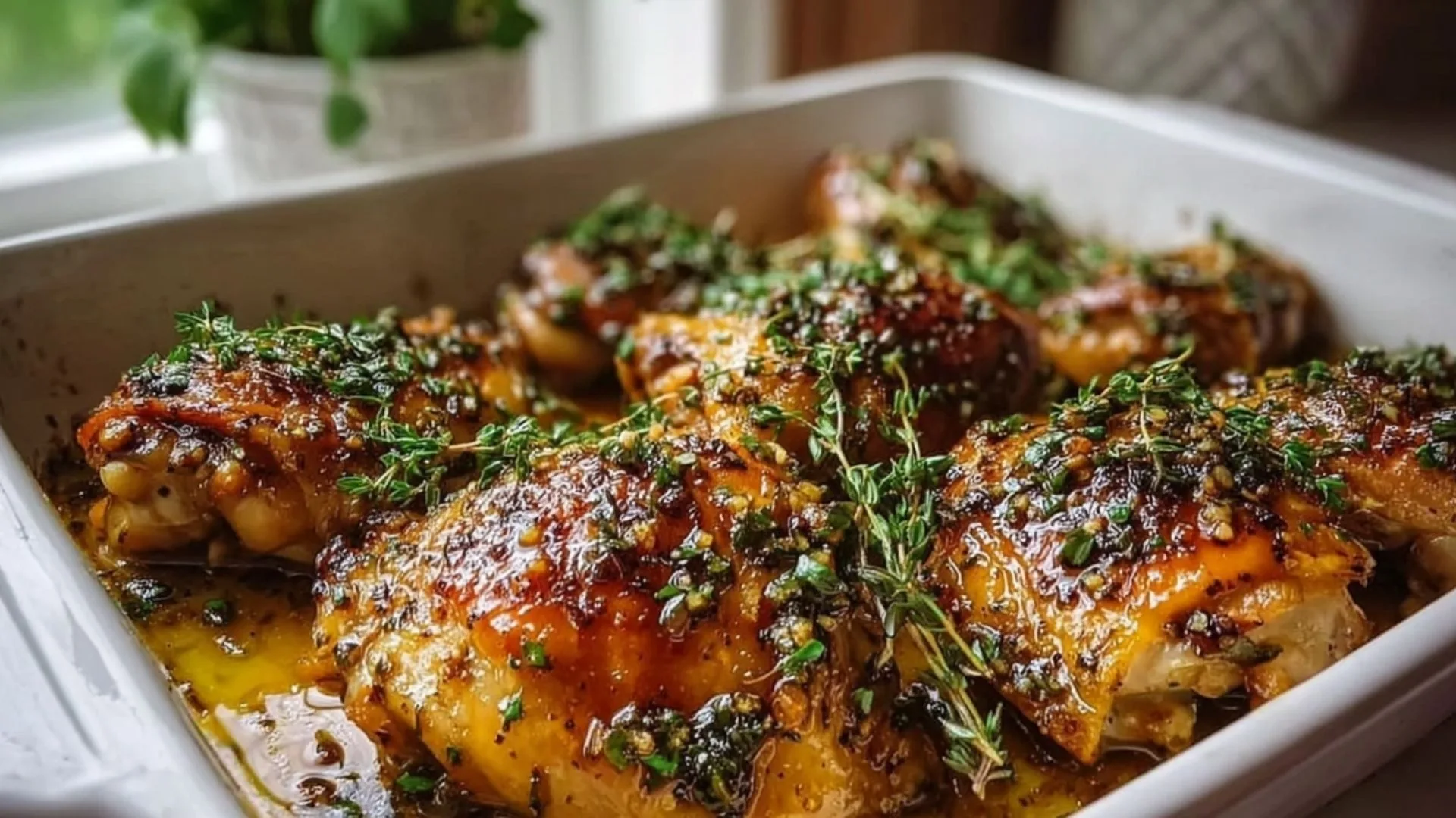 Baked Chicken Thighs