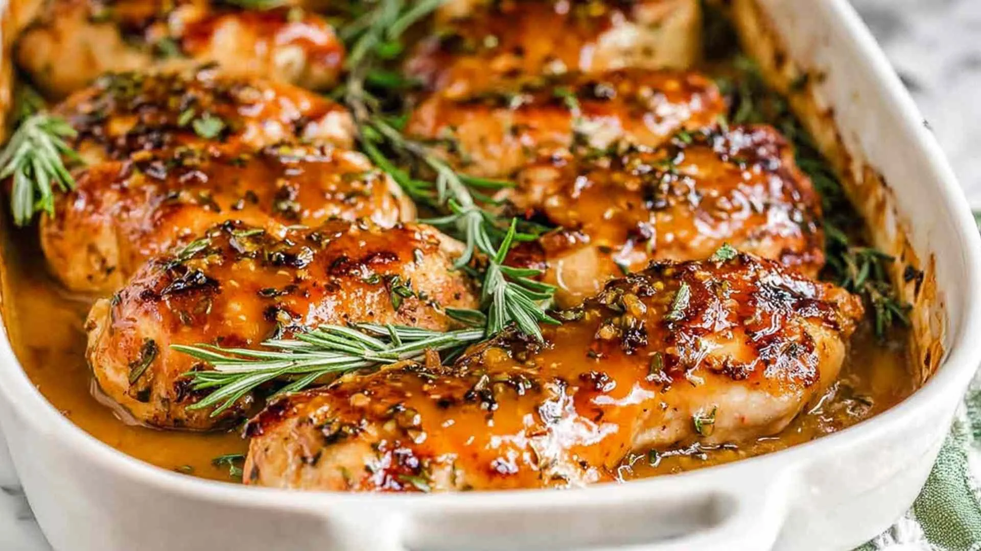 Baked Honey Mustard Chicken