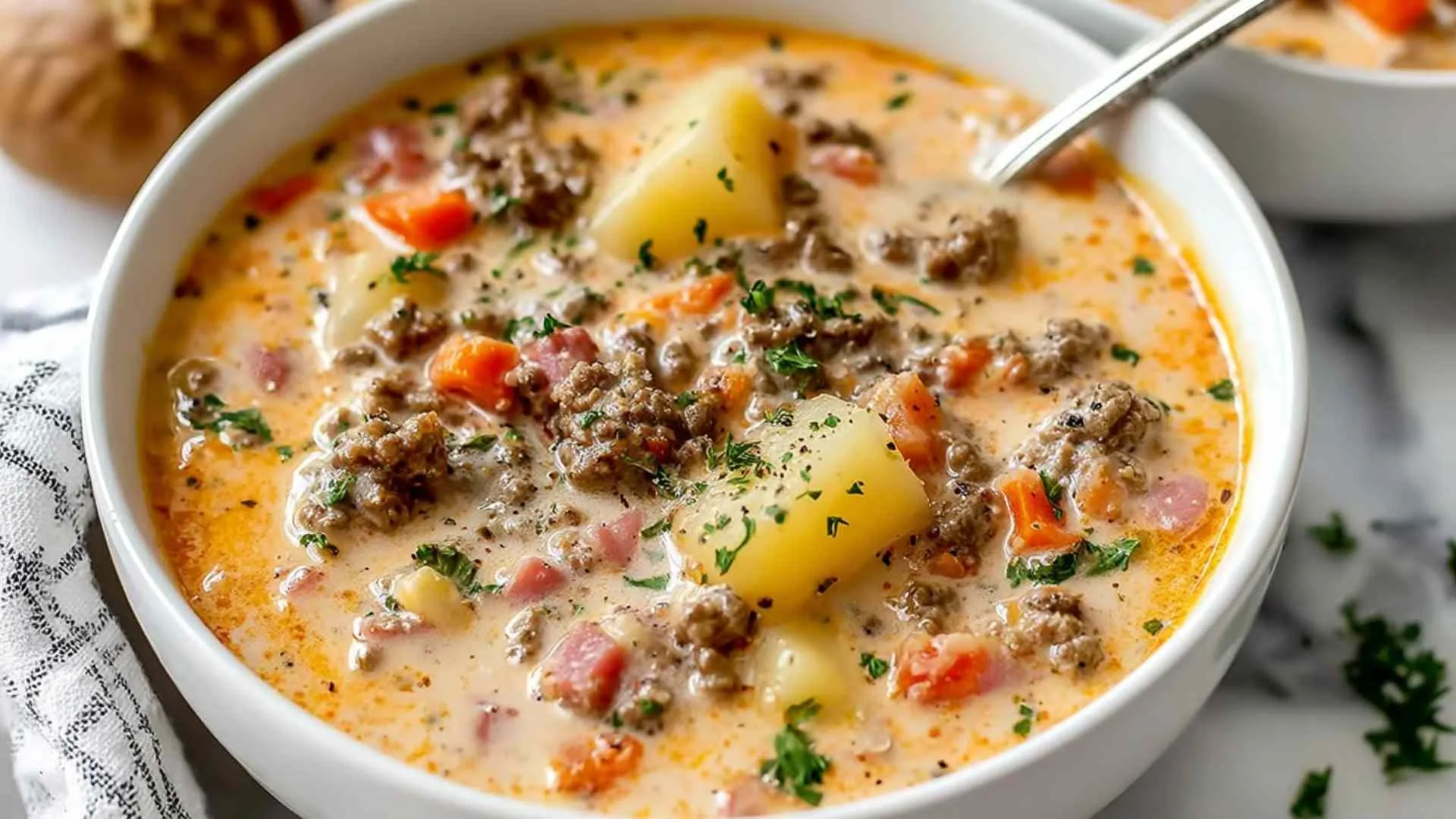 Cheeseburger Soup