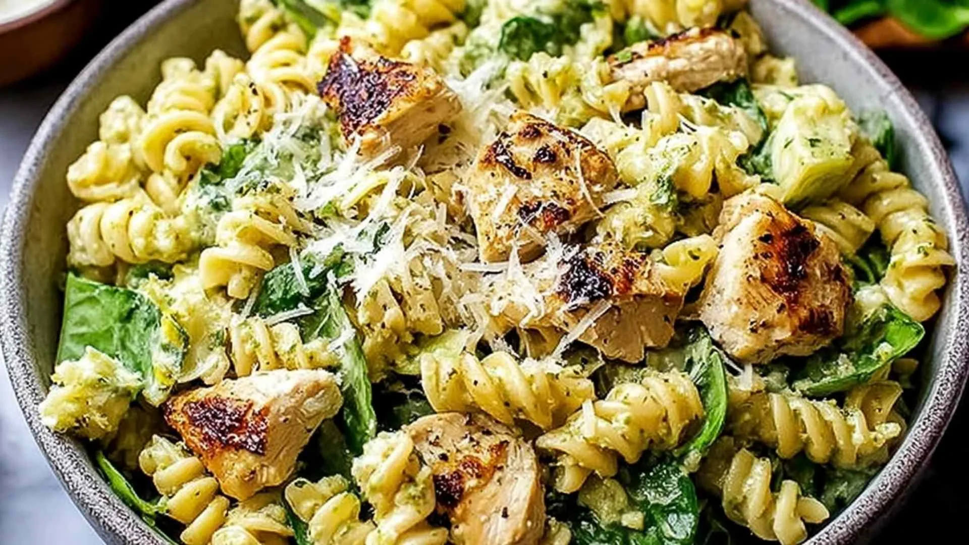 Chicken Caesar Pasta Salad