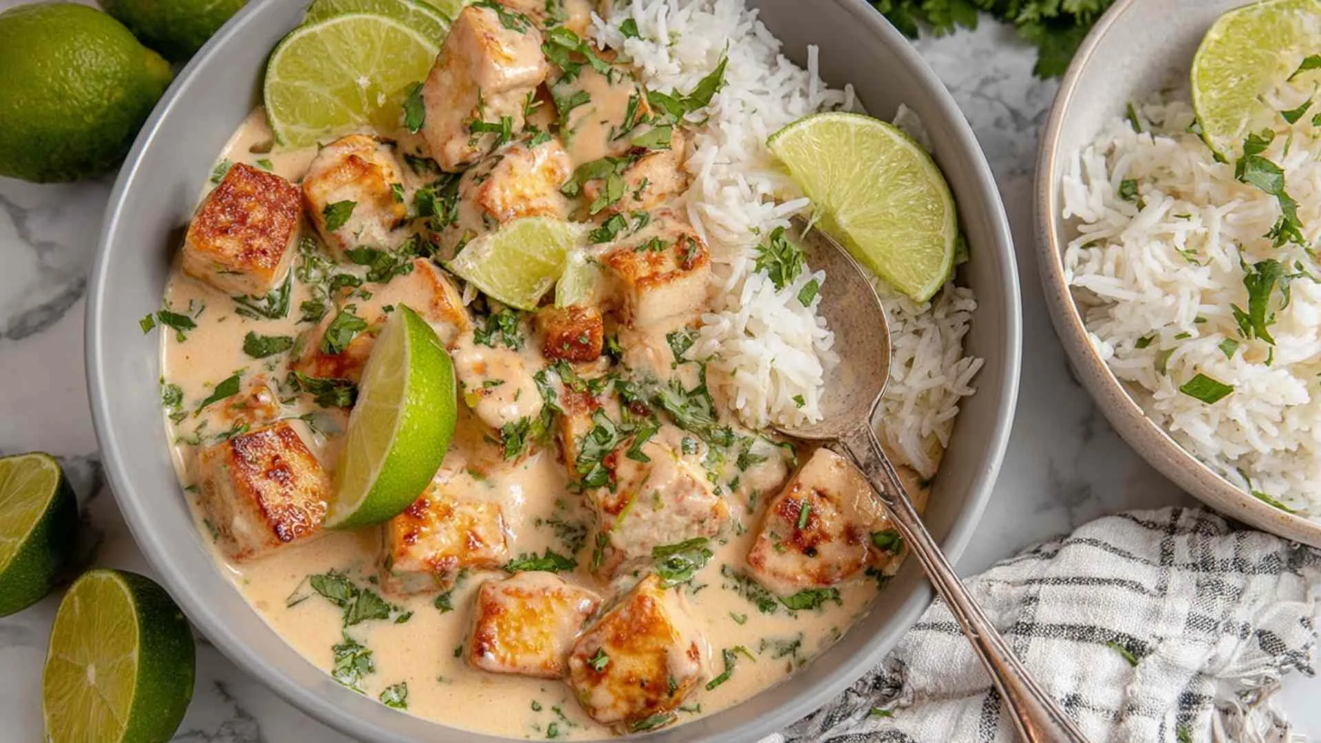 Coconut Lime Tofu
