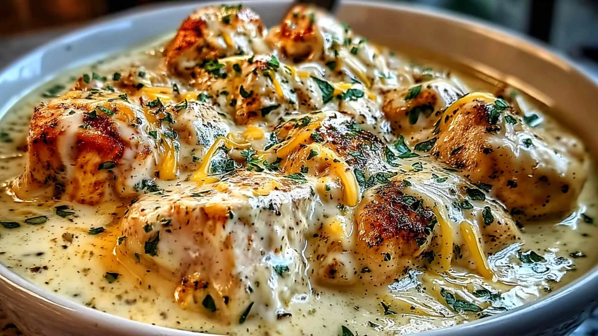 Creamy Ranch Chicken Crockpot