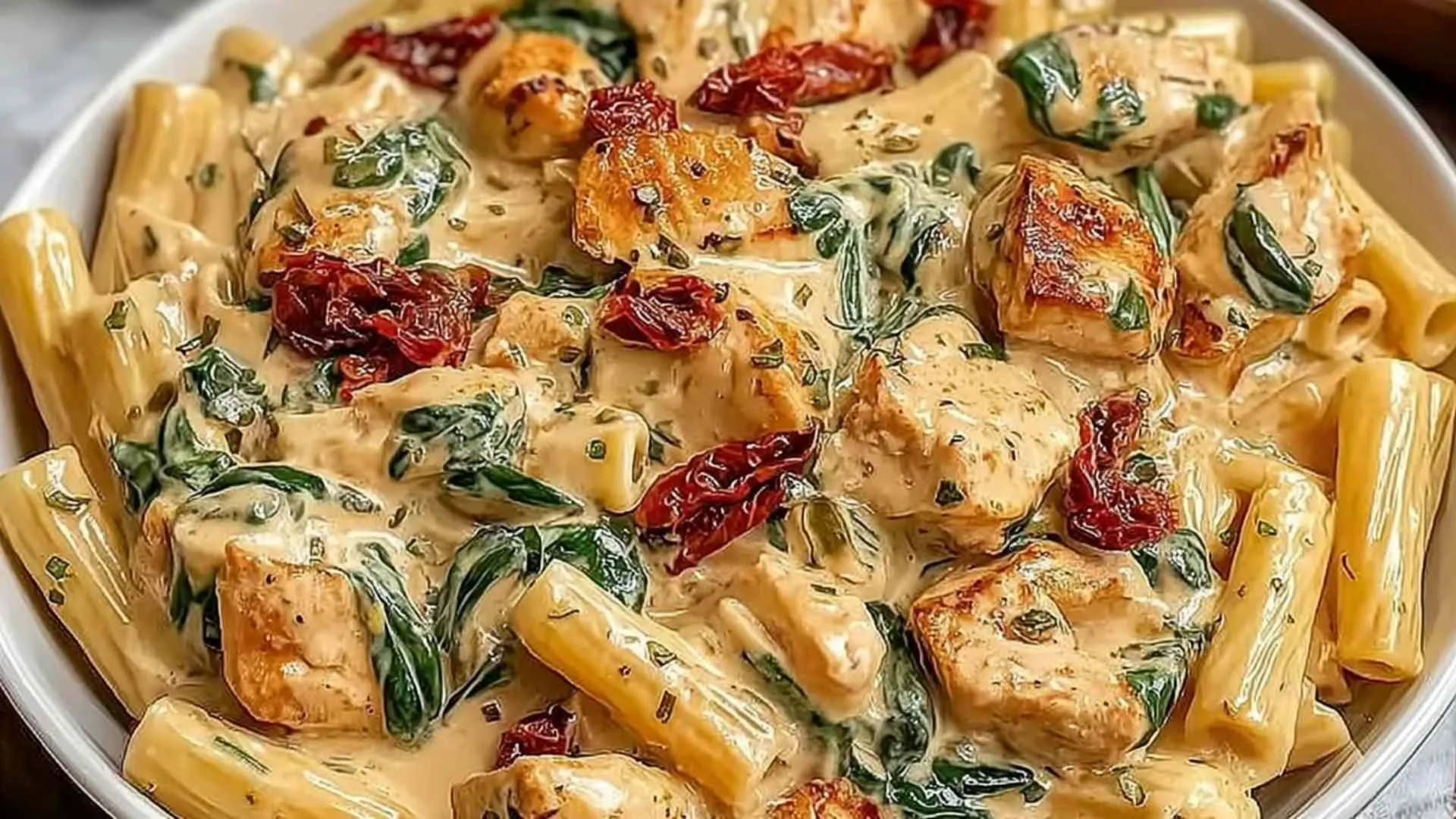 Creamy Tuscan Chicken Pasta