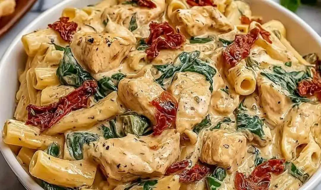 Korean Ground Beef with Cucumber Salad in a cast iron skillet.