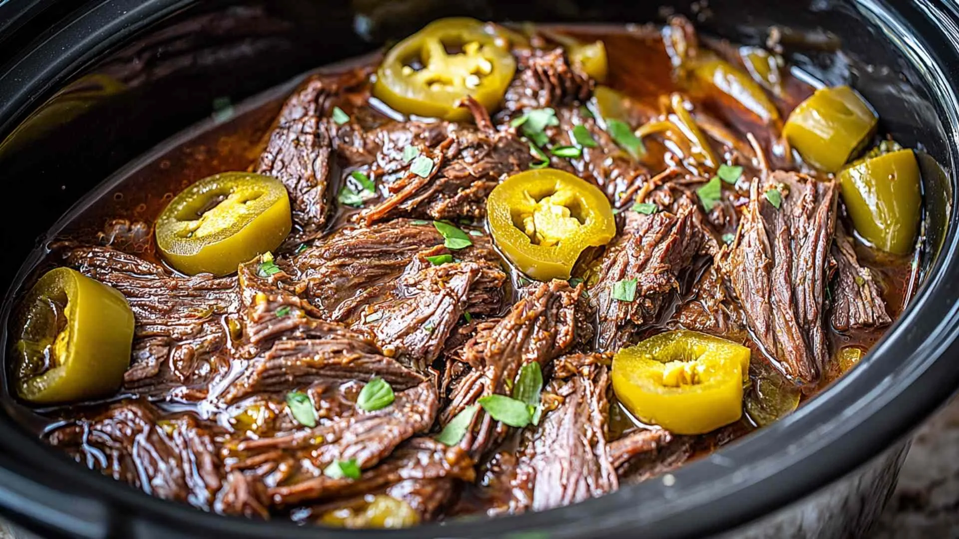 Crockpot Mississippi Pot Roast