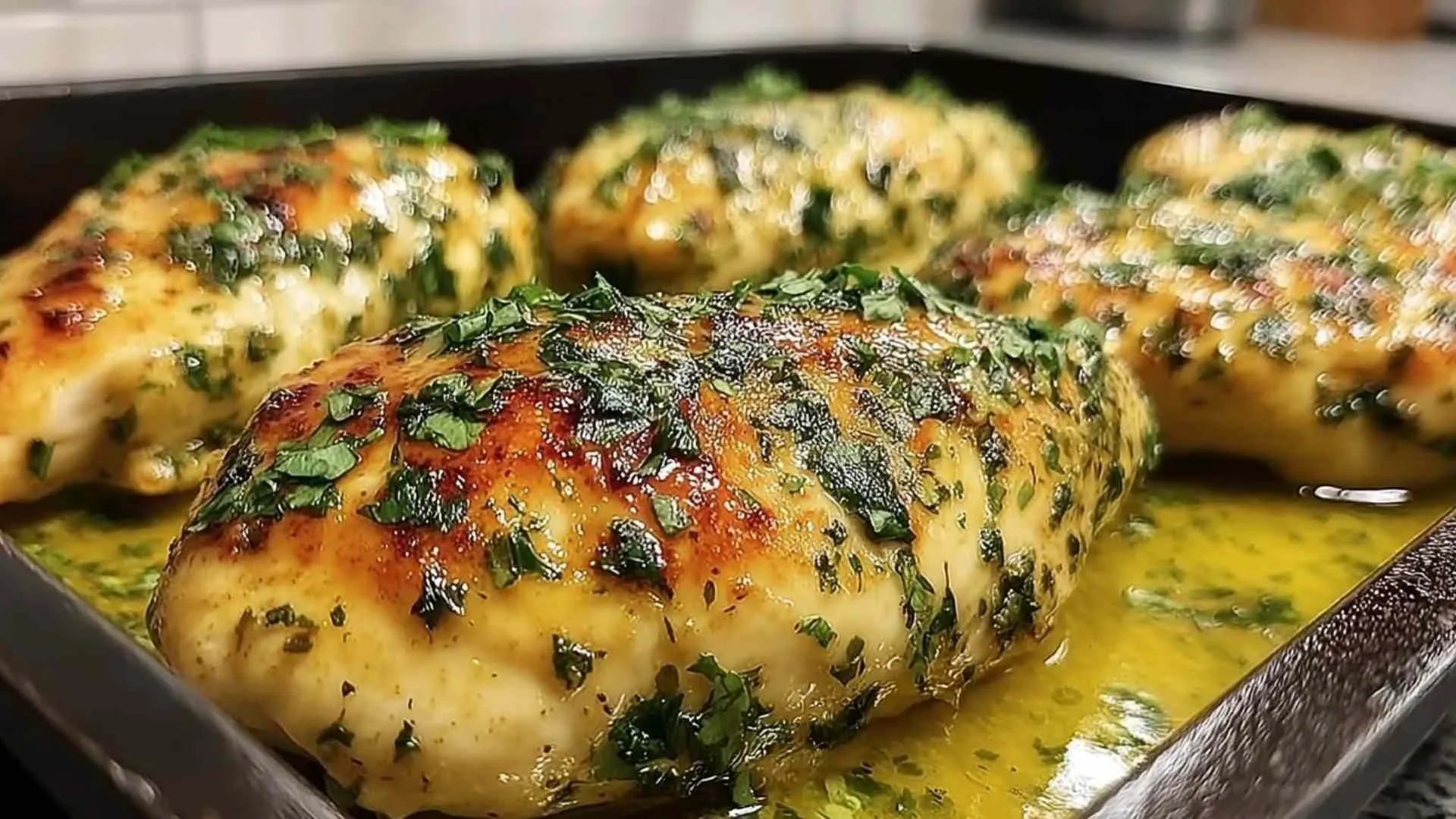 Garlic Butter Baked Chicken Breast
