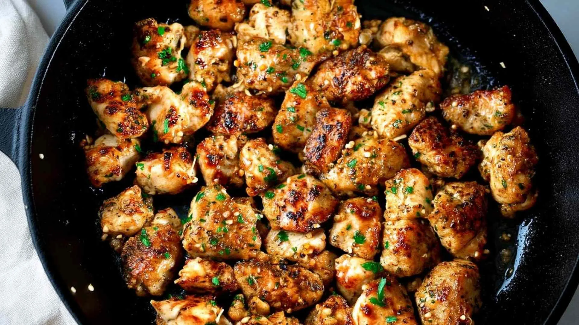 Garlic Butter Chicken Bites