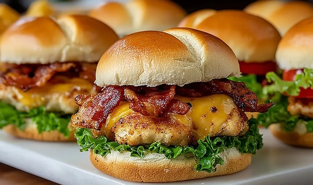 Honey Mustard Chicken Sliders