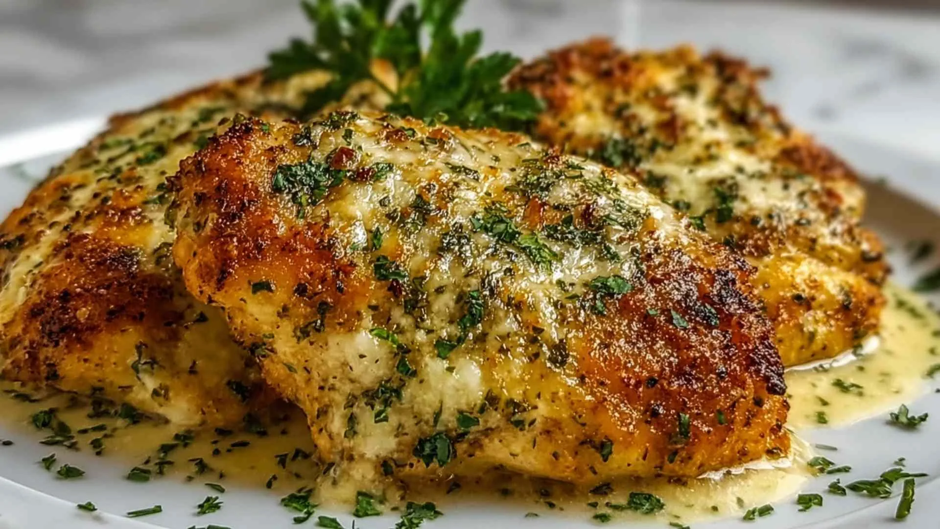 Keto garlic parmesan chicken