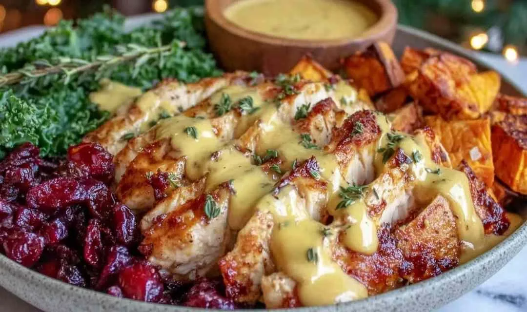 Maple Dijon Chicken Bowl