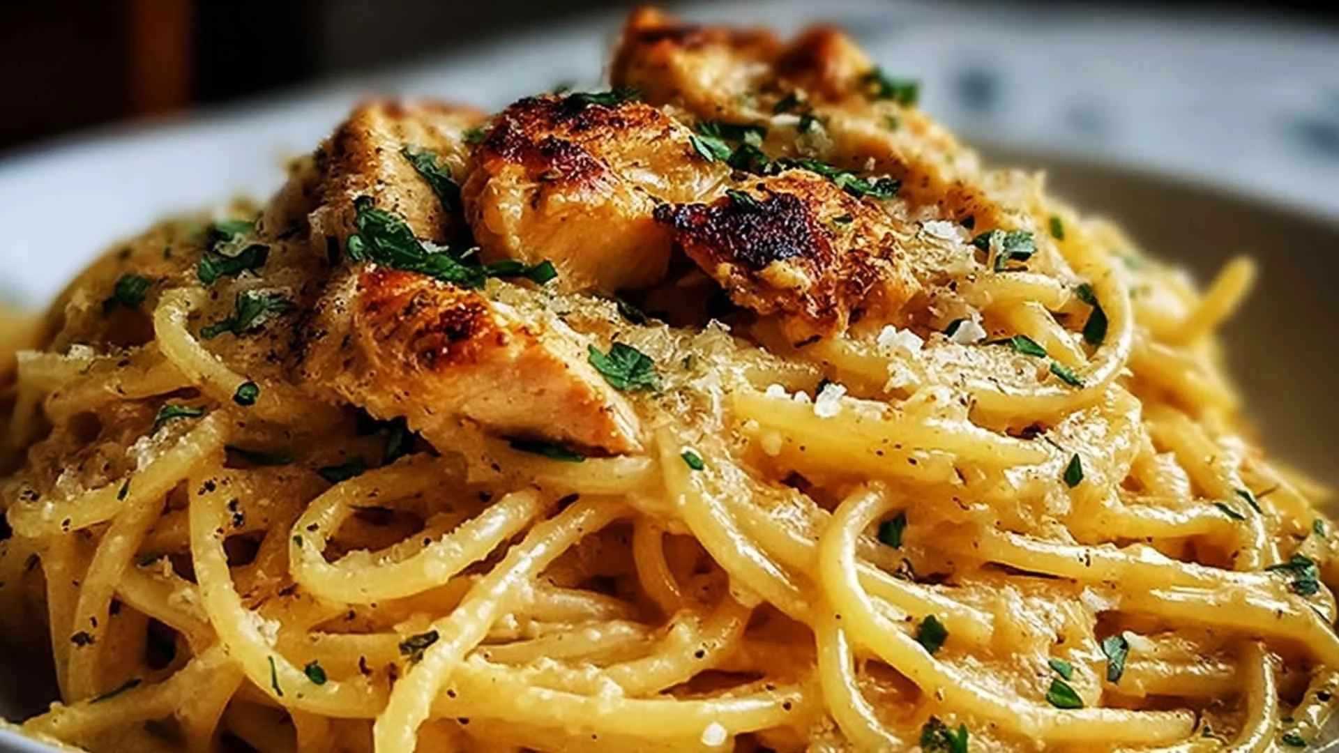 Monterey Chicken Spaghetti