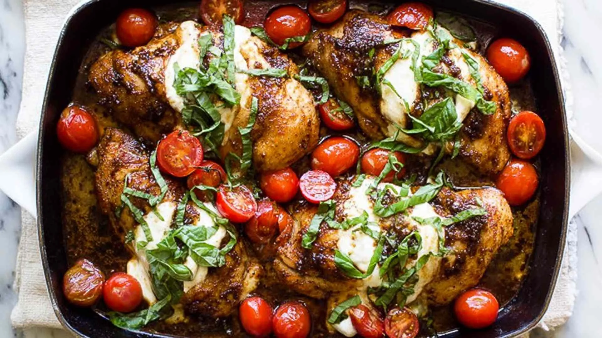 One Pan Balsamic Chicken