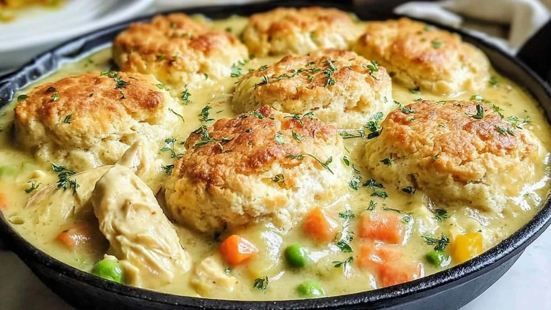 Red Lobster Biscuit Chicken Pot Pie