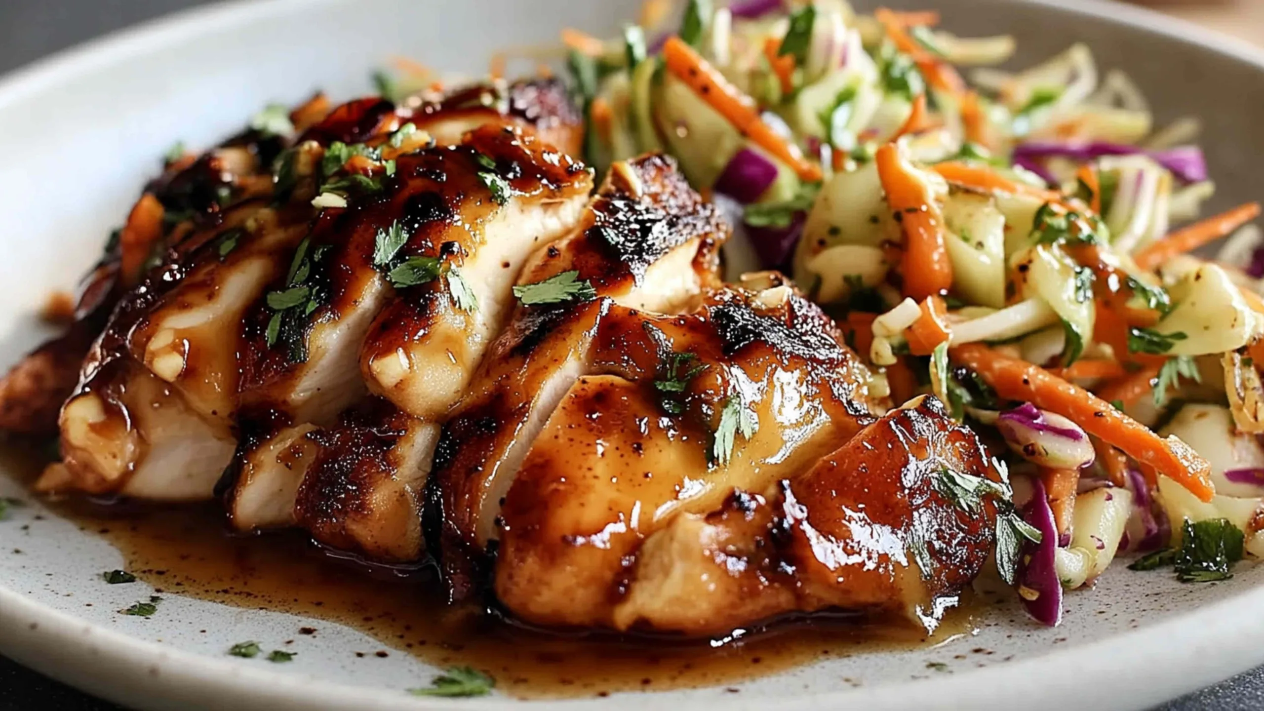 Sticky Apple Cider Chicken