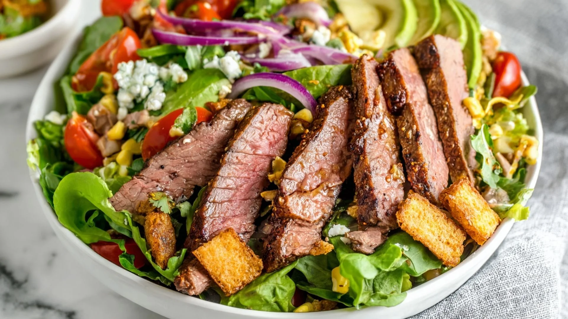 flank steak salad