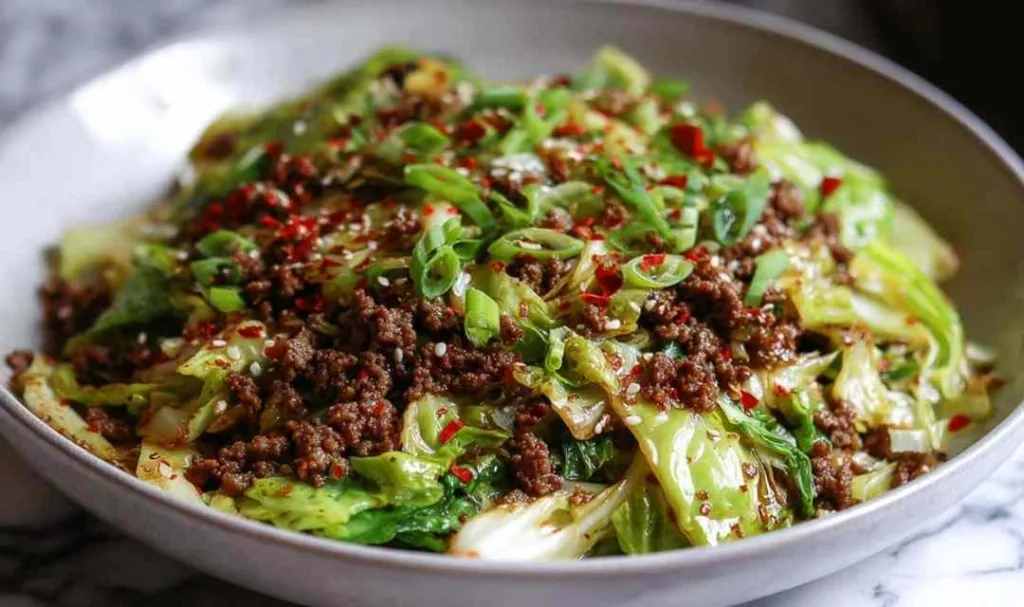 healthy-chinese-ground-beef-cabbage-stir-fry-in-wok
