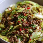 healthy-chinese-ground-beef-cabbage-stir-fry-in-wok
