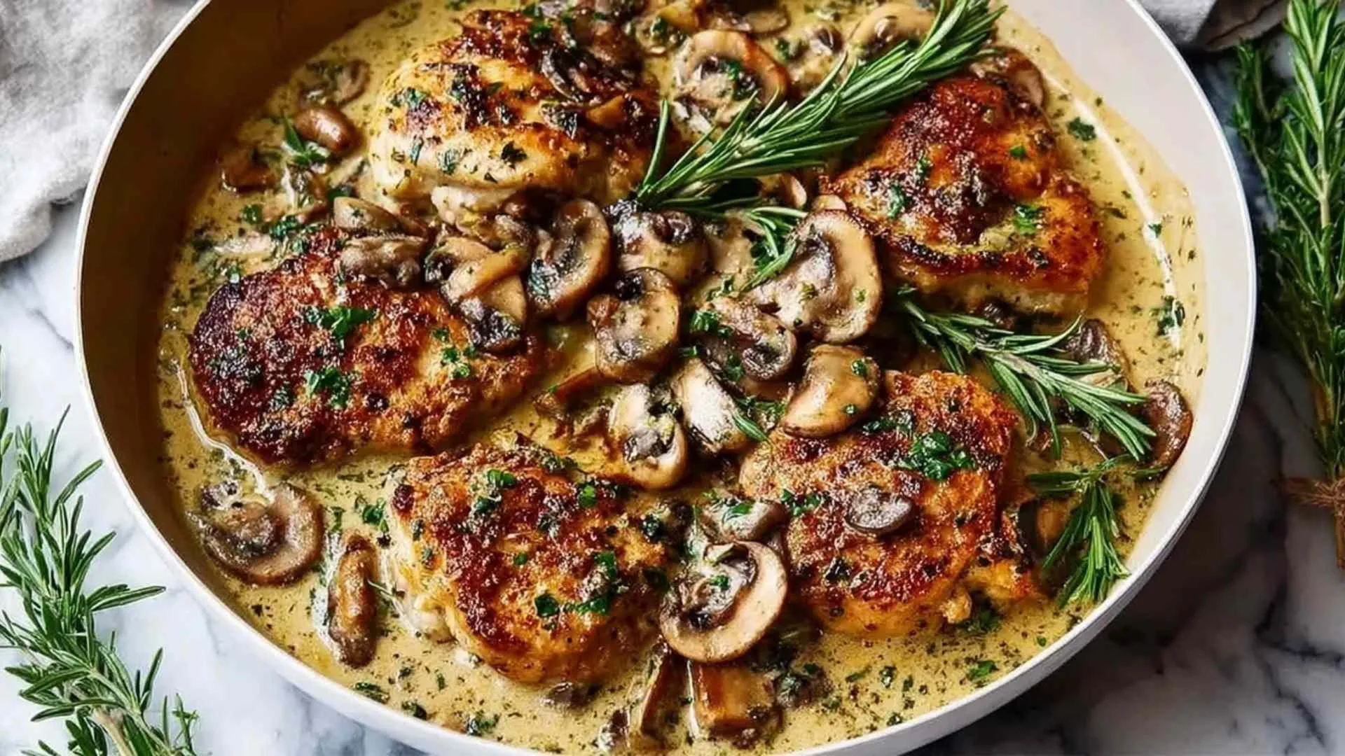 smothered chicken