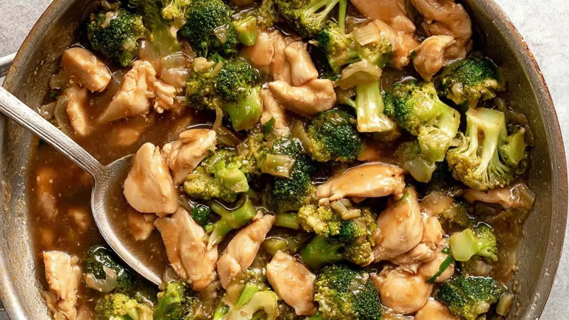 Chicken broccoli stir fry