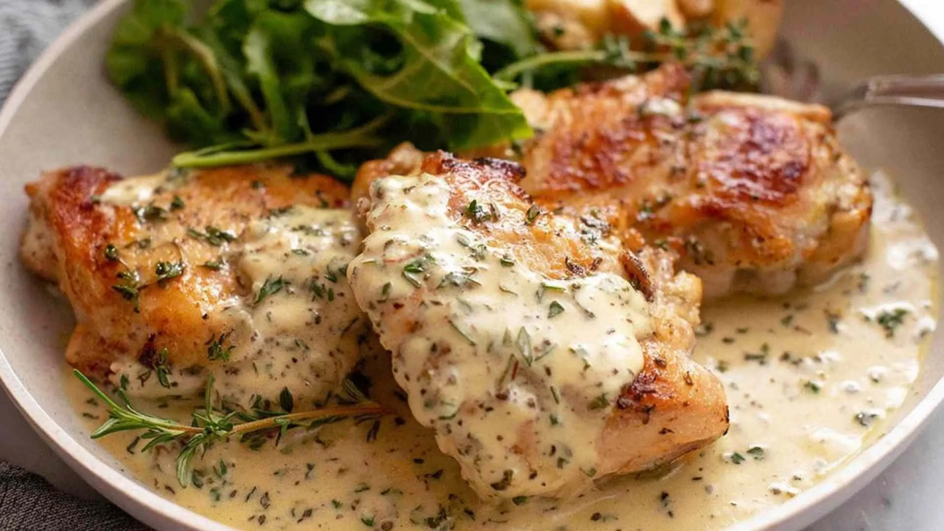 Chicken in Creamy Mustard Sauce