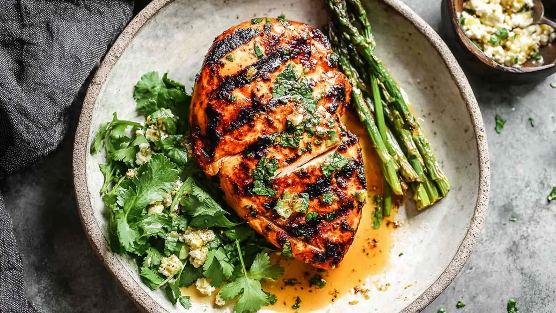 Grilled chicken breast