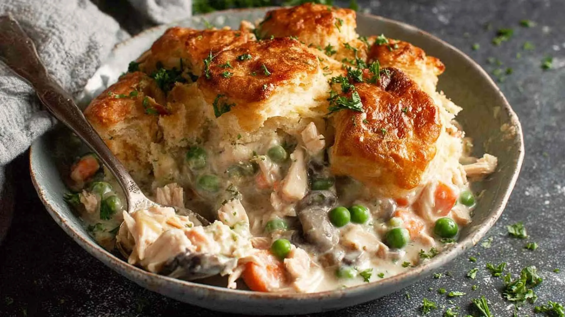 Leftover Turkey Pot Pie