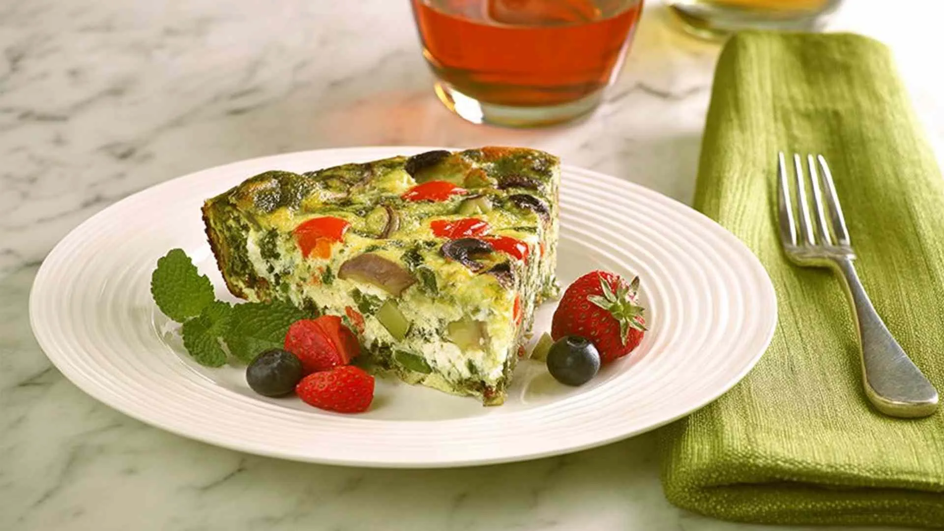 Mediterranean Frittata Slow Cooker