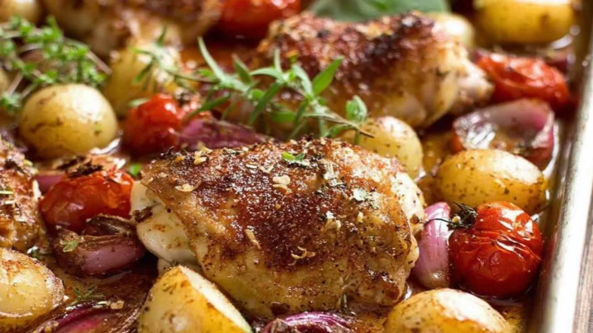 Mediterranean baked chicken