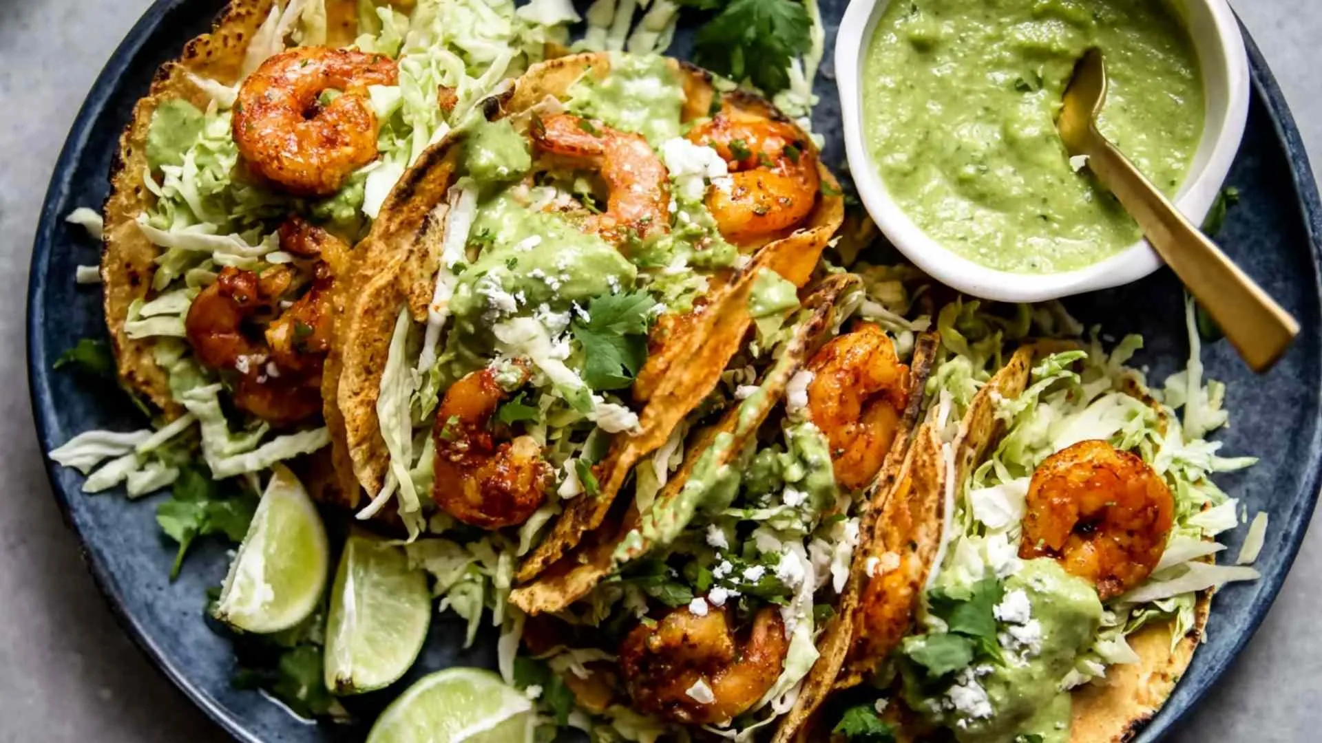 Shrimp tacos