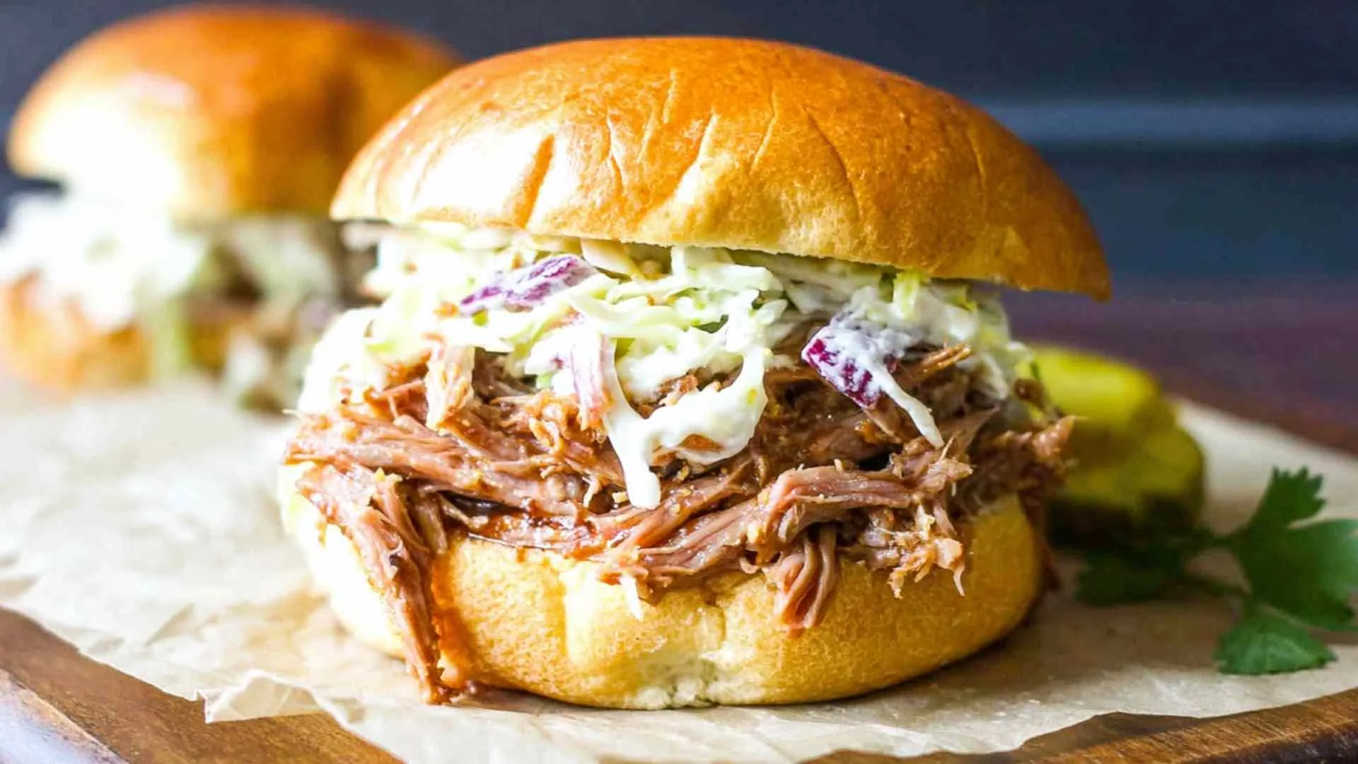 Slow cooker pulled pork