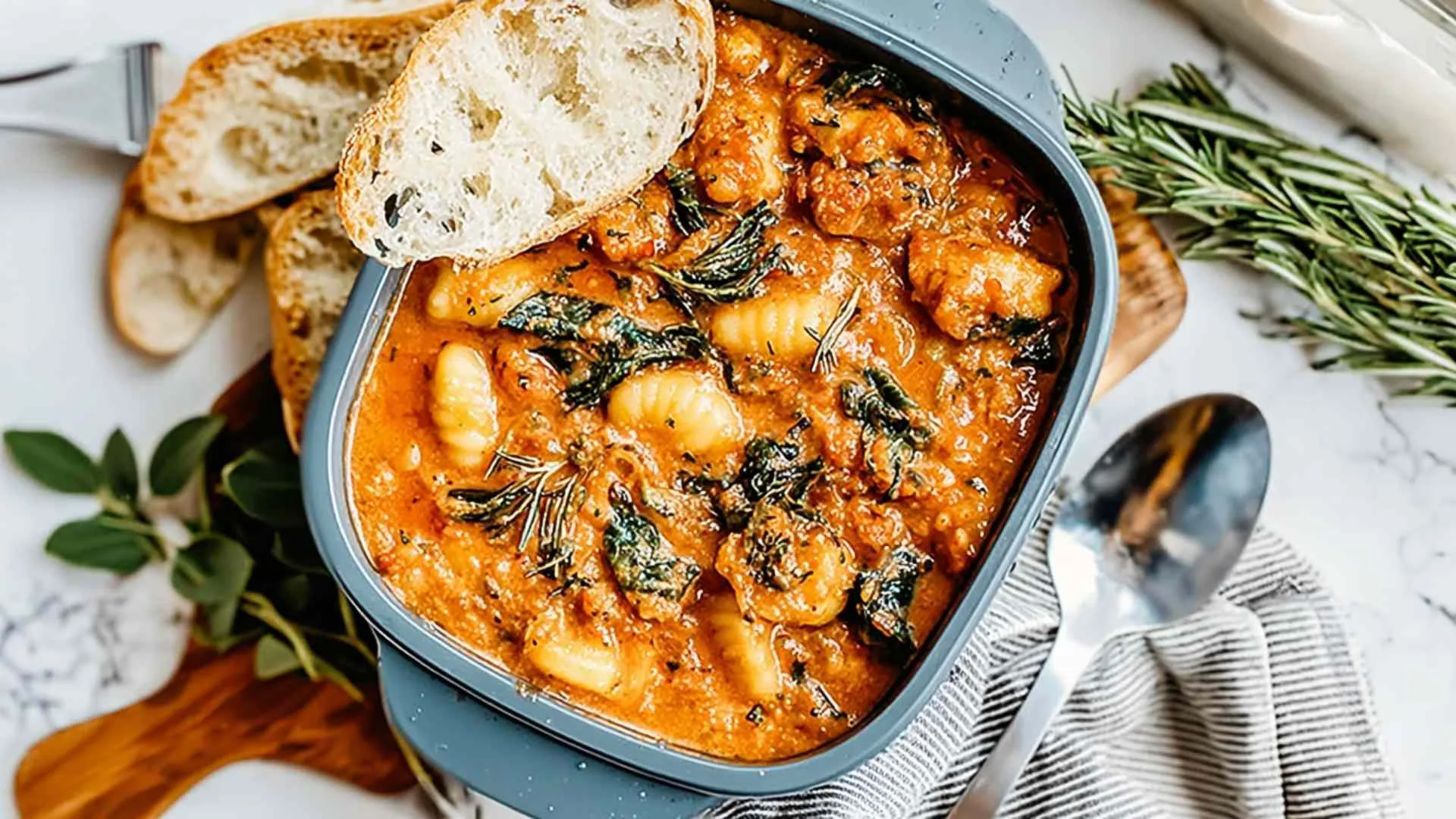 Tomato Gnocchi Soup Slow Cooker