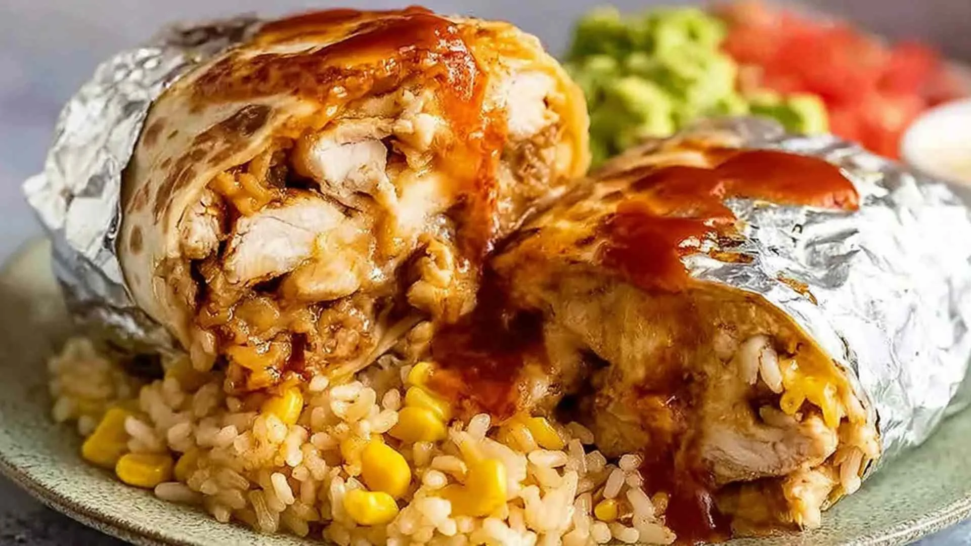 chicken burrito