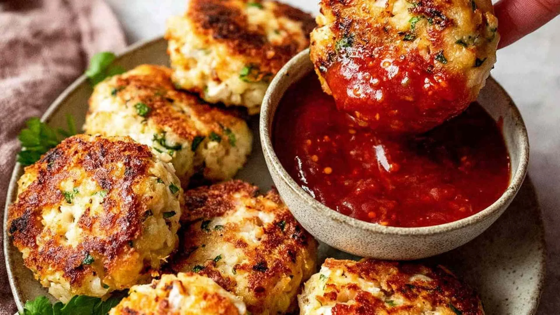 chicken rissoles