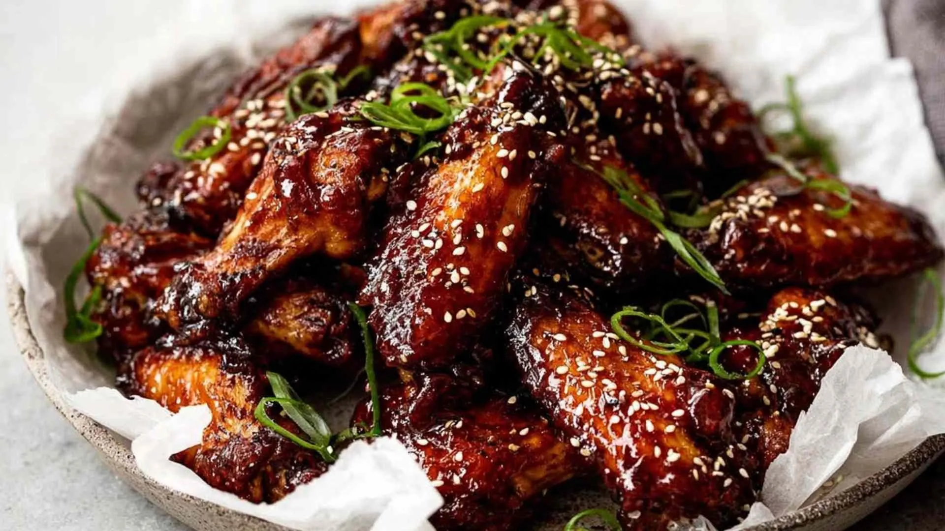 honey soy wings