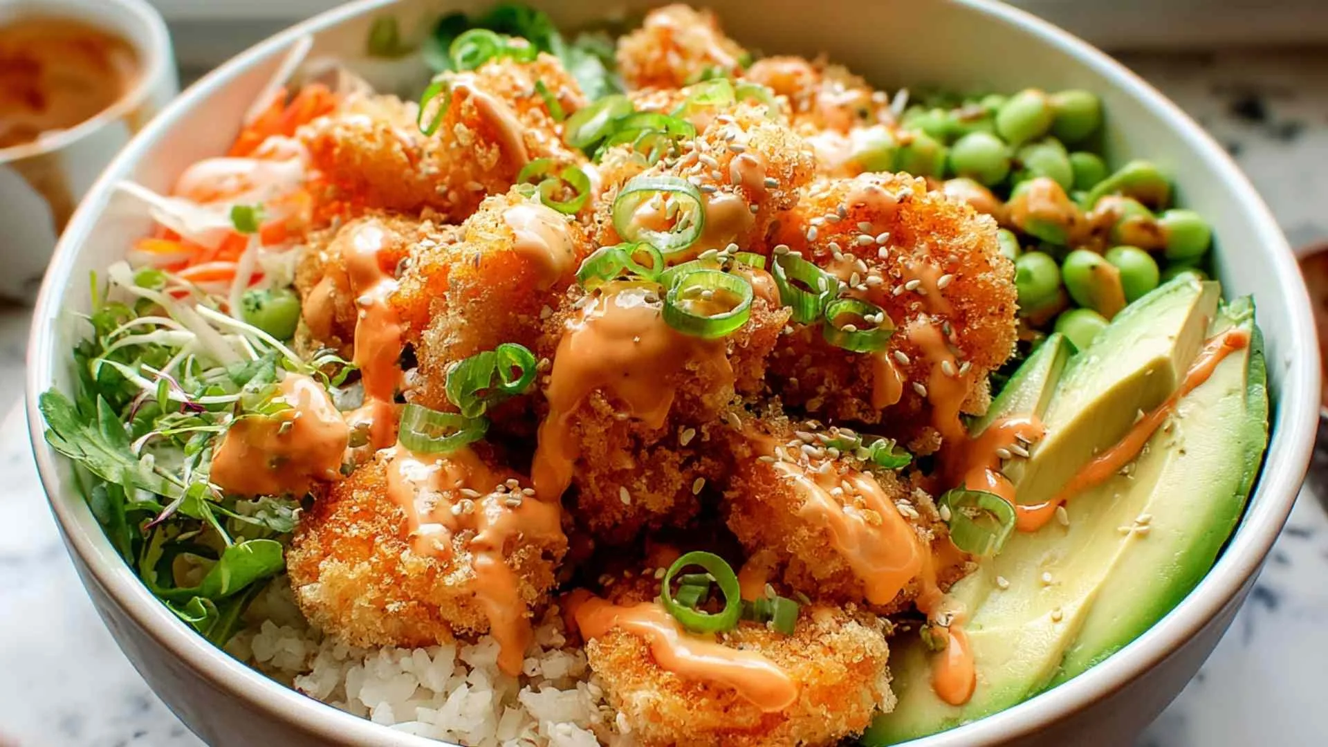 Bang Bang Shrimp Rice Bowl