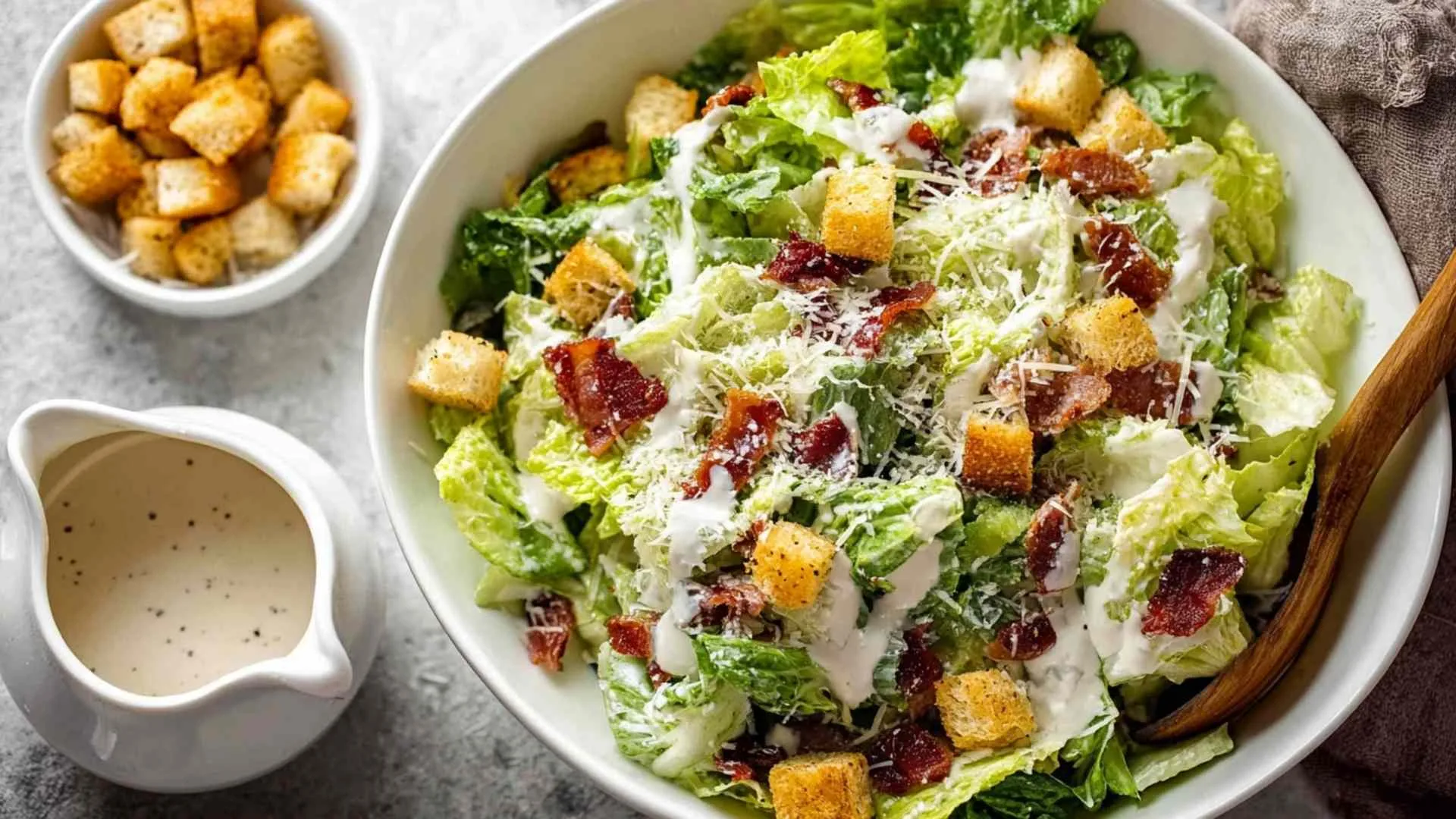 Chicken Caesar salad
